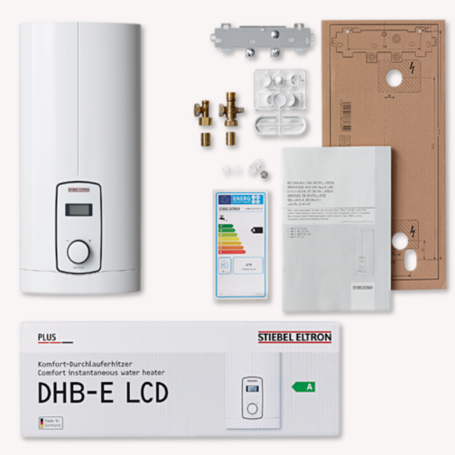 Stiebel Eltron DHB-E 11/13 LCD Tankless Electric Water Heater - Image 2