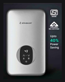 Zanskar Hotspring™ Tankless Electric Water Heater 7 KW
